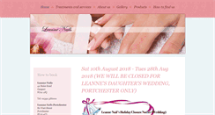 Desktop Screenshot of leannenails.com